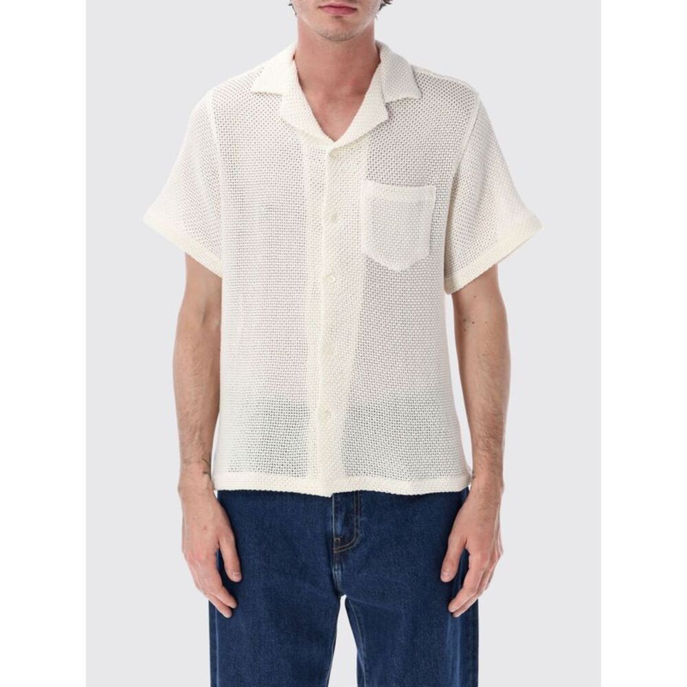 Portuguese Flannel Sweater Men White
